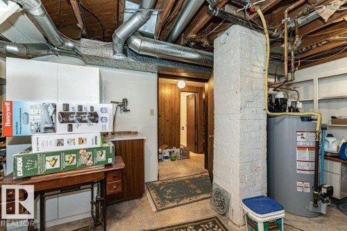 10516 75 Avenue, Edmonton, AB - Indoor Photo Showing Basement