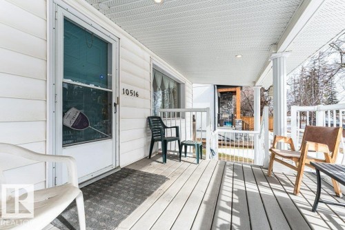 10516 75 Avenue, Edmonton, AB - Outdoor With Deck Patio Veranda With Exterior