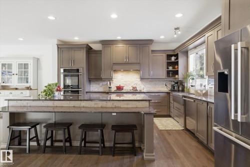 9646 79 Avenue, Edmonton, AB - Indoor Photo Showing Kitchen With Upgraded Kitchen