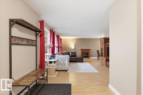 4312 37 Avenue, Leduc, AB - Indoor With Fireplace
