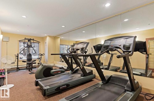 203 17407 99 Avenue, Edmonton, AB - Indoor Photo Showing Gym Room