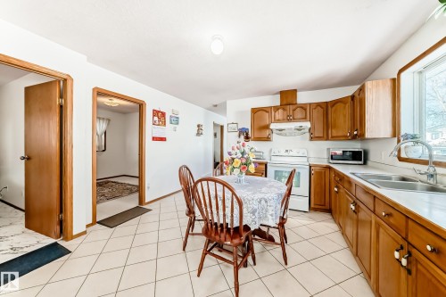 11913 80 Street, Edmonton, AB - Indoor Photo Showing Kitchen With Double Sink