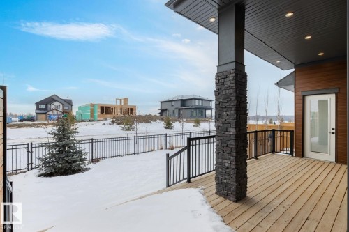 4832 Knight Crescent, Edmonton, AB - Outdoor With Deck Patio Veranda With Exterior