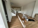 Open concept living area with hardwood flooring and white walls - 9214 152 Street, Edmonton, AB  - Indoor Photo Showing Other Room 