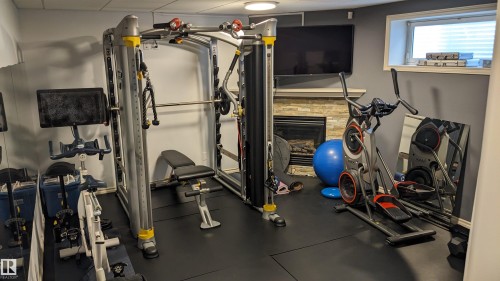 5112 159 Avenue, Edmonton, AB - Indoor Photo Showing Gym Room