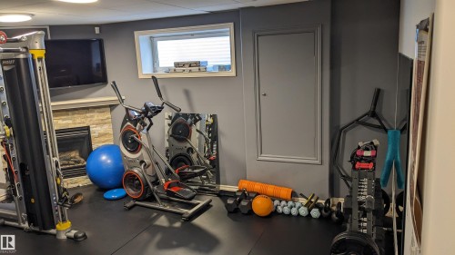 5112 159 Avenue, Edmonton, AB - Indoor Photo Showing Gym Room