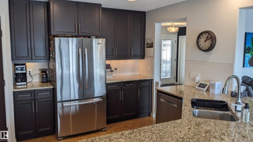 5112 159 Avenue, Edmonton, AB - Indoor Photo Showing Kitchen With Double Sink With Upgraded Kitchen