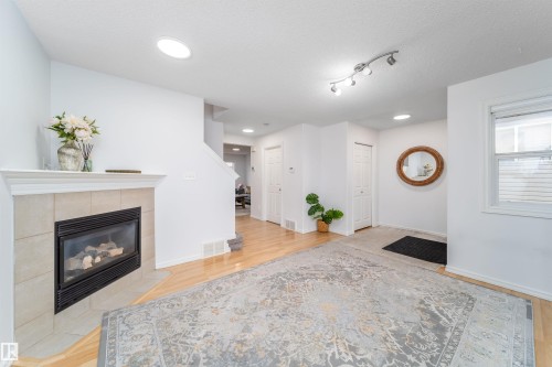 15920 38 Street, Edmonton, AB - Indoor With Fireplace