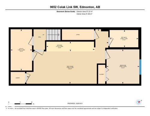 Floor plan - 9652 Colak Link Link, Edmonton, AB - Other