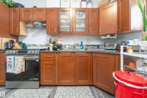 5222 50 Street, Willingdon, AB - Indoor Photo Showing Kitchen With Double Sink