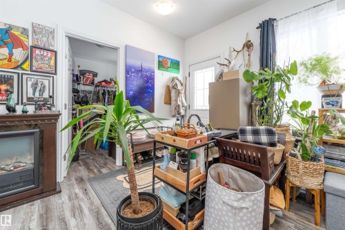 5222 50 Street, Willingdon, AB - Indoor With Fireplace