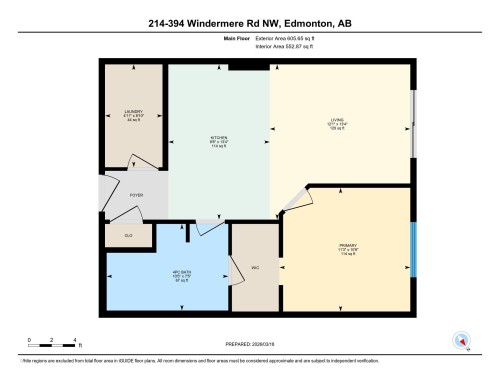 Floor plan - 214 394 Windermere Road, Edmonton, AB - Other