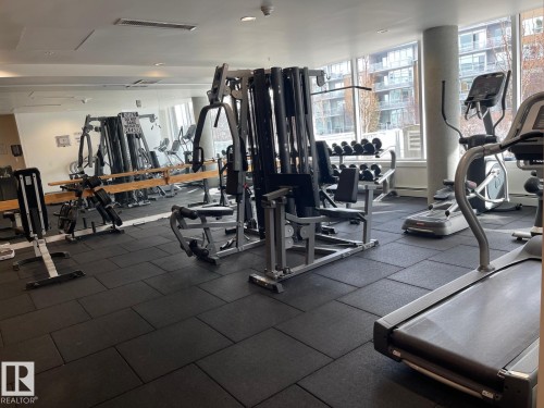 310 2510 109 Street, Edmonton, AB - Indoor Photo Showing Gym Room