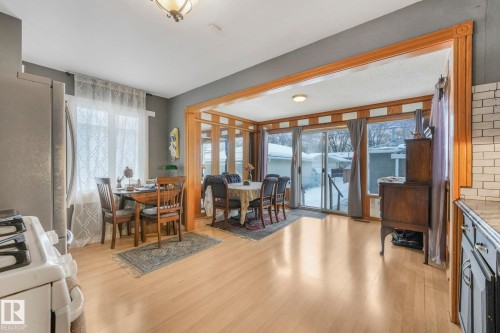 12032 55 Street Nw, Edmonton, AB - Indoor Photo Showing Dining Room