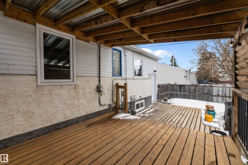 10536 162 Street, Edmonton, AB - Outdoor With Deck Patio Veranda With Exterior
