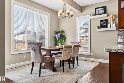 5204 Rue Eaglemont, Beaumont, AB - Indoor Photo Showing Dining Room