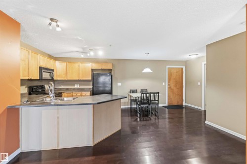 314 13830 150 Avenue, Edmonton, AB - Indoor Photo Showing Kitchen With Double Sink
