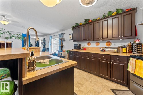 4606 Labrador Road, Cold Lake, AB - Indoor Photo Showing Kitchen With Double Sink