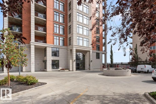 1103 9020 Jasper Avenue, Edmonton, AB - Outdoor With Balcony With Facade