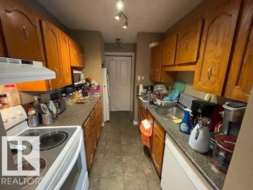 208 14803 51 Avenue, Edmonton, AB - Indoor Photo Showing Kitchen