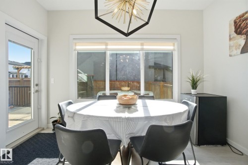15851 22 Avenue, Edmonton, AB - Indoor Photo Showing Dining Room