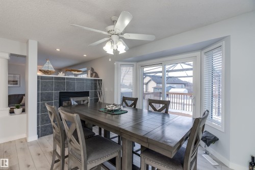 66 Bridgeport Wynd, Leduc, AB - Indoor Photo Showing Dining Room
