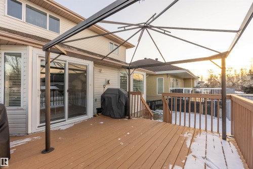 66 Bridgeport Wynd, Leduc, AB - Outdoor With Deck Patio Veranda With Exterior