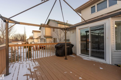 66 Bridgeport Wynd, Leduc, AB - Outdoor With Deck Patio Veranda With Exterior