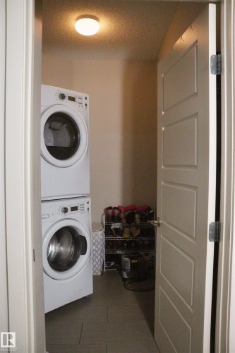 110 1144 Adamson Drive, Edmonton, AB - Indoor Photo Showing Laundry Room