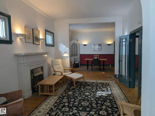 8416 104 Street, Edmonton, AB - Indoor With Fireplace