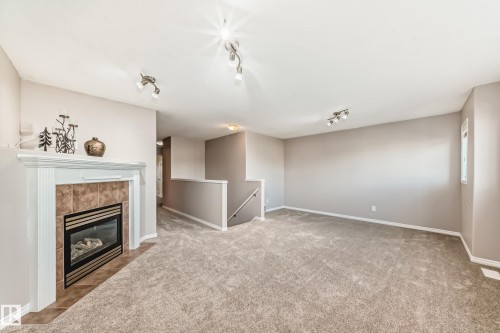 14 Spring Gate, Spruce Grove, AB - Indoor With Fireplace