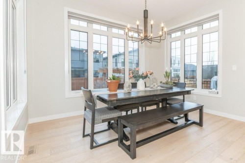 698 Howatt Drive Sw, Edmonton, AB - Indoor Photo Showing Dining Room