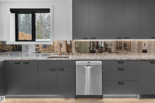 1486 Welbourn Drive, Edmonton, AB - Indoor Photo Showing Kitchen With Upgraded Kitchen