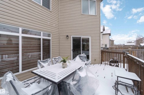 This property features a spacious rear deck, ideal for outdoor enjoyment - 12232 167B Avenue, Edmonton, AB - Outdoor With Deck Patio Veranda With Exterior