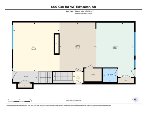Floor plan - 6127 Carr Road, Edmonton, AB - Other