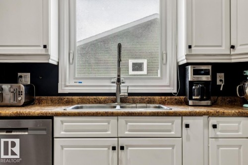 14206 22A Street, Edmonton, AB - Indoor Photo Showing Kitchen With Double Sink