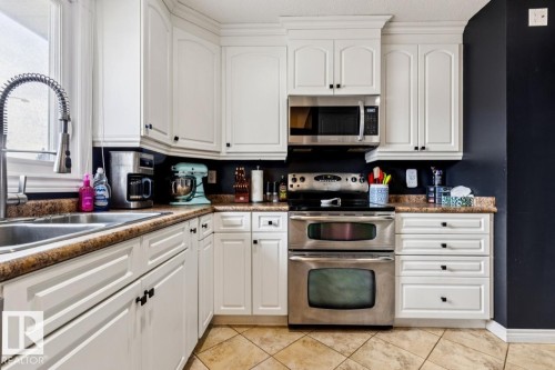 14206 22A Street, Edmonton, AB - Indoor Photo Showing Kitchen With Double Sink