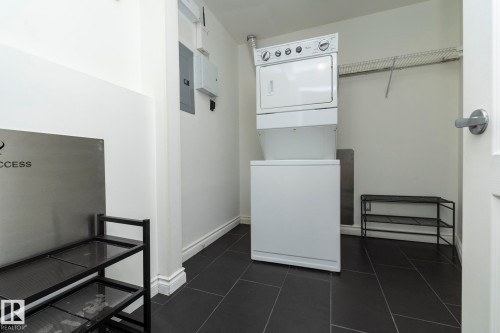 102 10855 Saskatchewan Drive, Edmonton, AB - Indoor Photo Showing Laundry Room