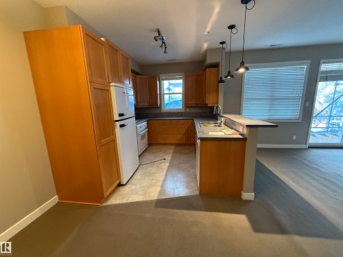 313 10717 83 Avenue, Edmonton, AB - Indoor Photo Showing Kitchen