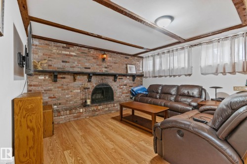 11934 89 Street Nw, Edmonton, AB - Indoor With Fireplace