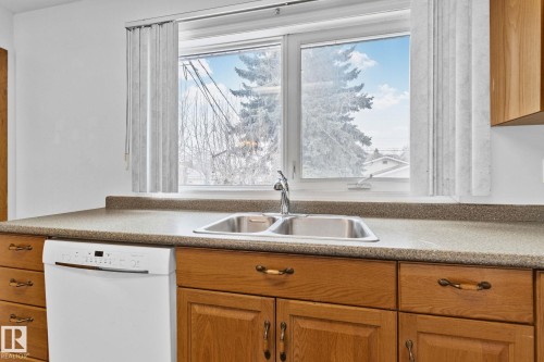 11934 89 Street Nw, Edmonton, AB - Indoor Photo Showing Kitchen With Double Sink