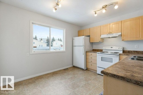4 18010 98 Avenue, Edmonton, AB - Indoor Photo Showing Kitchen With Double Sink