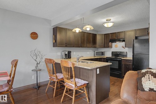 23 2005 70 Street, Edmonton, AB - Indoor Photo Showing Kitchen With Double Sink