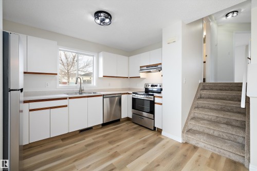 5914 162A Avenue, Edmonton, AB - Indoor Photo Showing Kitchen With Double Sink
