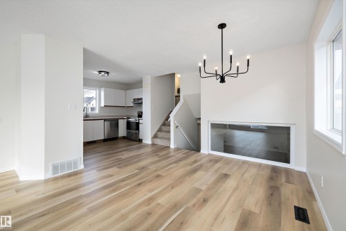 5914 162A Avenue, Edmonton, AB - Indoor Photo Showing Other Room With Fireplace