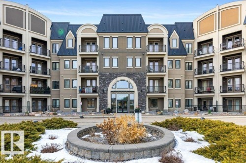 206 6083 Maynard Way, Edmonton, AB - Outdoor With Balcony With Facade