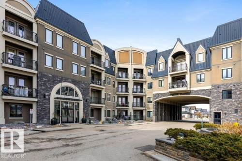 206 6083 Maynard Way, Edmonton, AB - Outdoor With Balcony With Facade