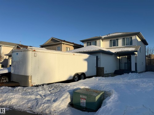 View of snowy exterior - 14415 131 Street, Edmonton, AB - Outdoor