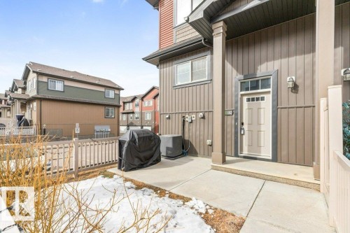 102 3305 Orchards Link Link, Edmonton, AB - Outdoor With Deck Patio Veranda With Exterior