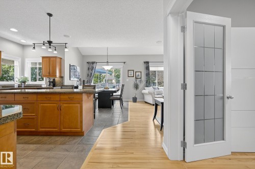1079 Mckinney Green, Edmonton, AB - Indoor Photo Showing Kitchen With Double Sink